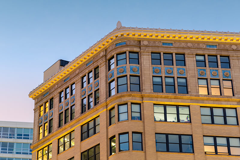 Capital Park Lofts at Dawn