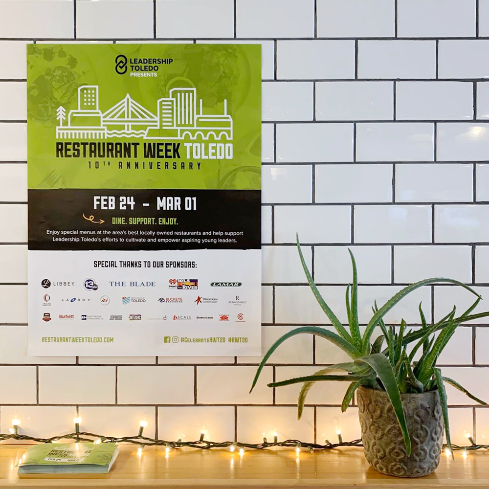 Restaurant Week Toledo Poster