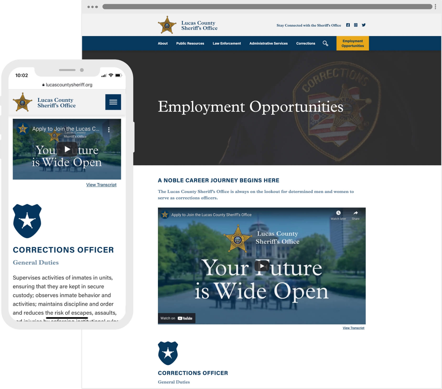 Concentrek Case Study Lucas County Sheriff Recruitment