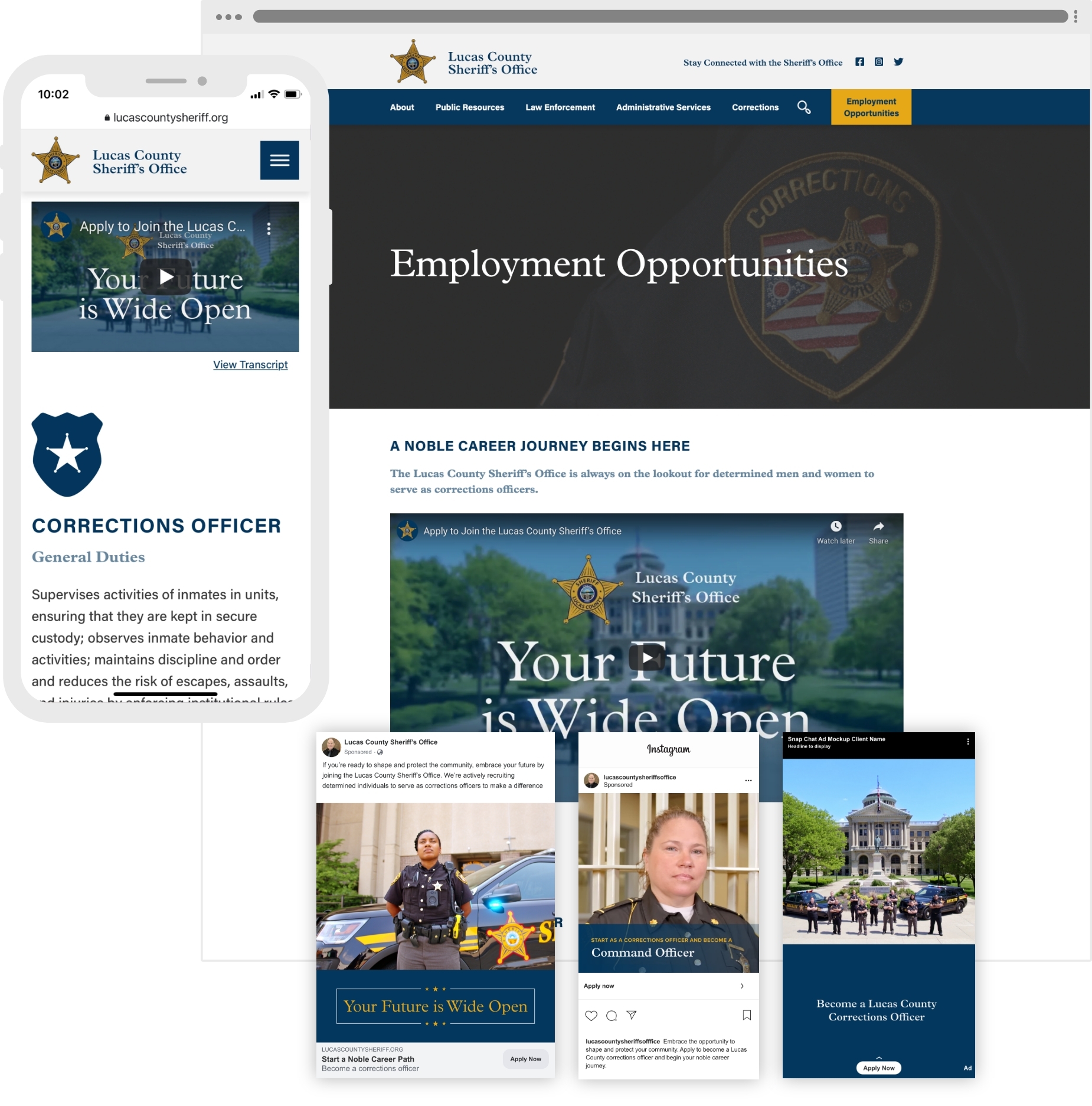 Concentrek Case Study Lucas County Sheriff Recruitment