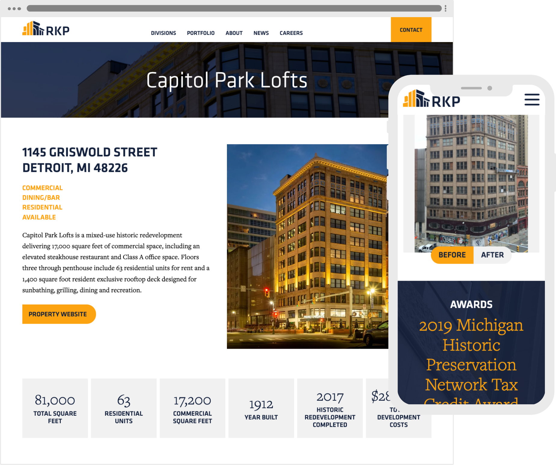 RKP Website Property Page